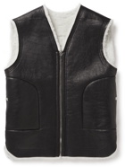 Rick Owens - Shearling Gilet - Black