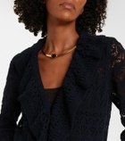 Dorothee Schumacher Cotton-blend crochet coat