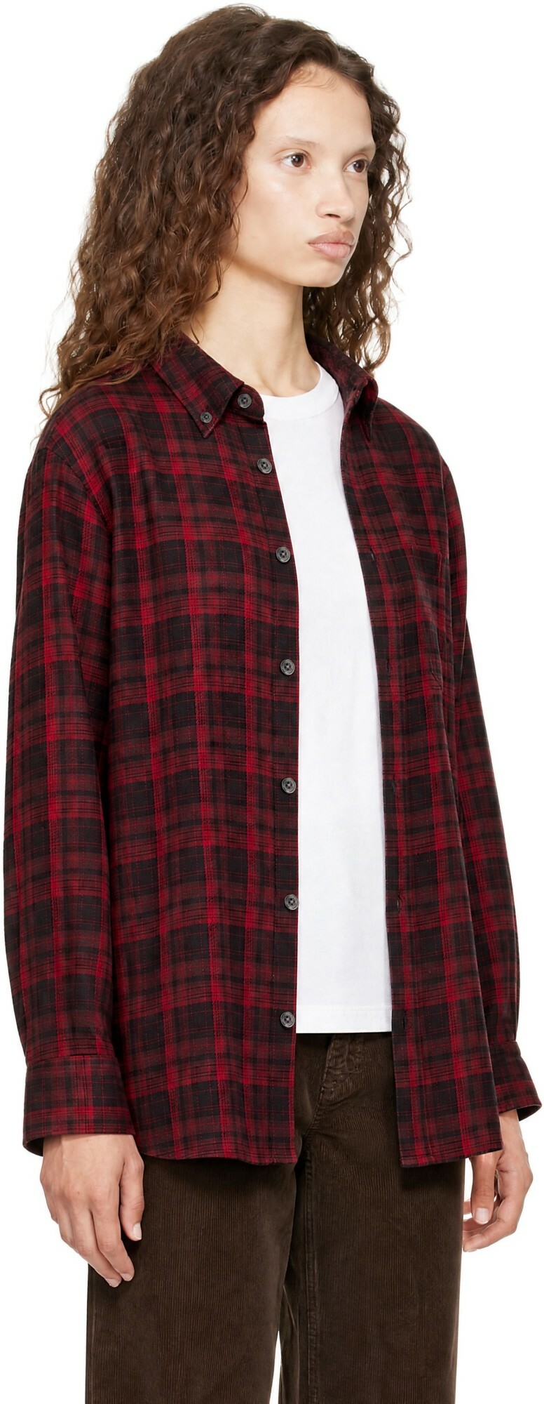 Dunst Red Checked Flannel BD Shirt
