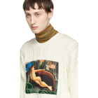 Kenzo White Printed Memento Sweater