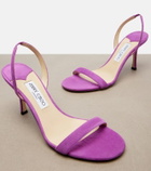 Jimmy Choo Jenn suede slingback sandals