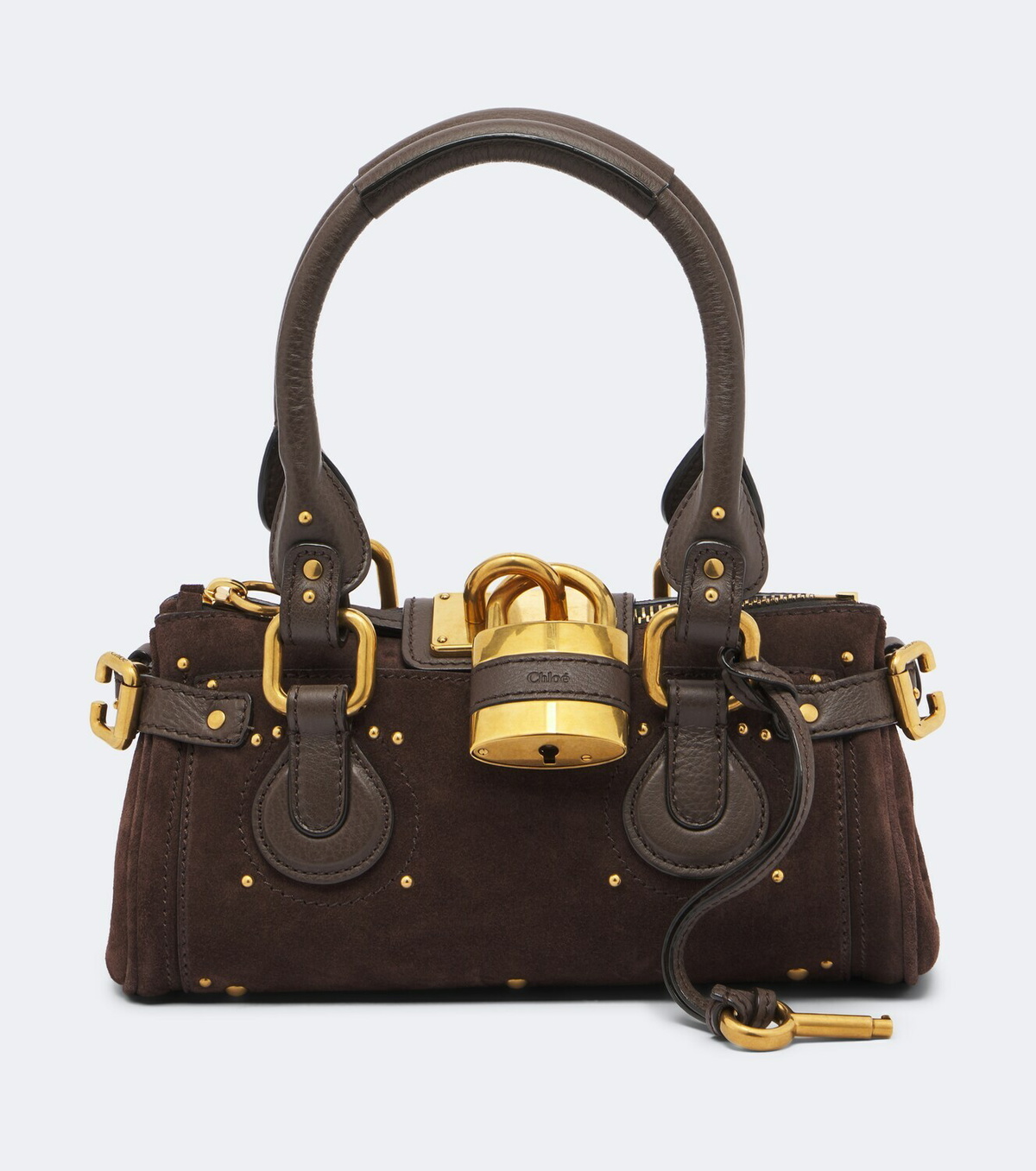Chloé Paddington Small suede shoulder bag
