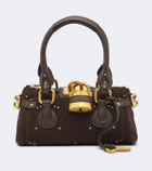 Chloé Paddington Small suede shoulder bag