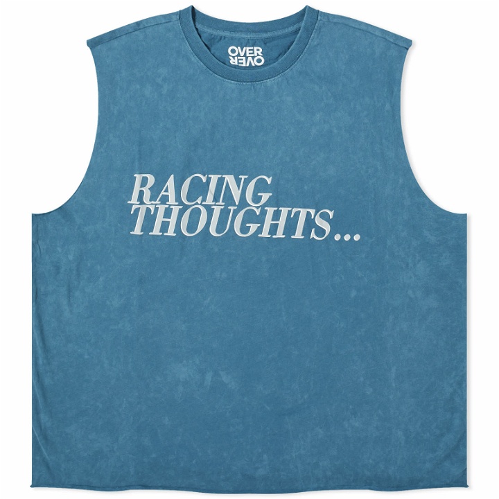 Photo: Over Over Men's Easy Tank Top in Teal 3M
