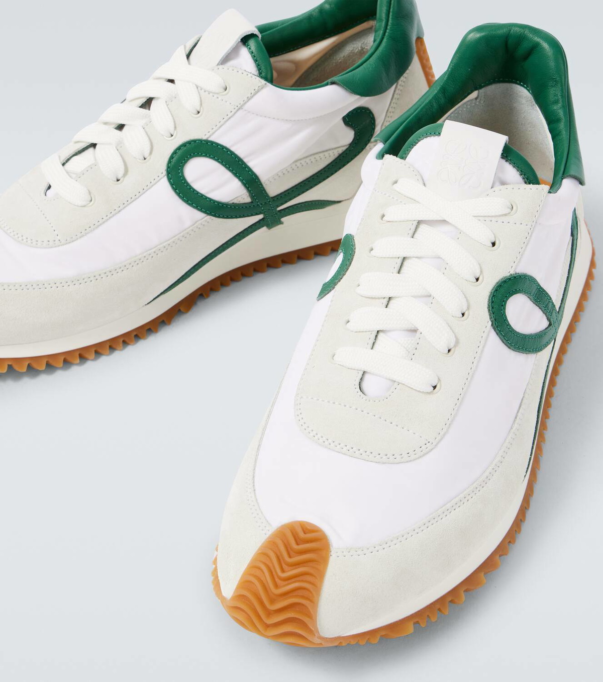 【LOEWE】 Flow Runner 2.0 suede sneakers Flow Runner 2.0 suede sneakers in beige - Loewe | Mytheresa