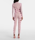 Self-Portrait x Christopher Kane cutout lace catsuit