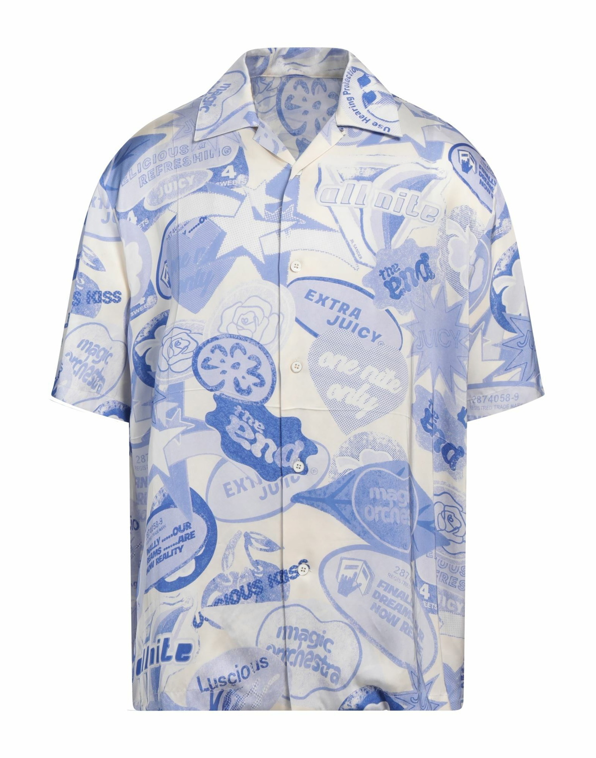 Jil Sander Mens Shirt in Blue