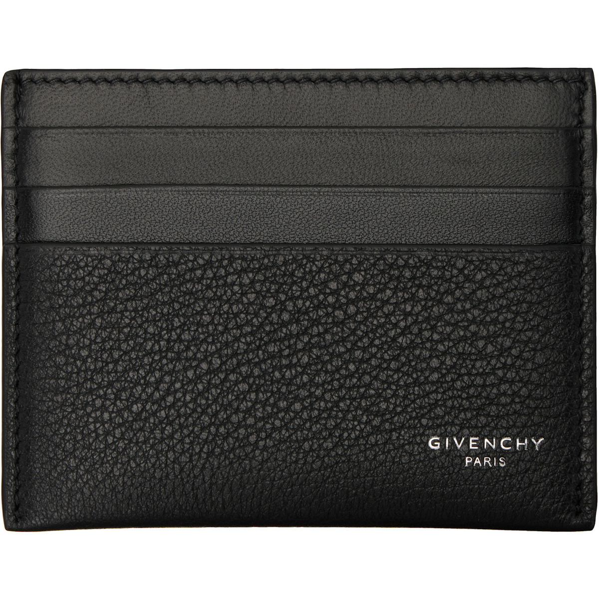 Givenchy Black Leather Card Holder