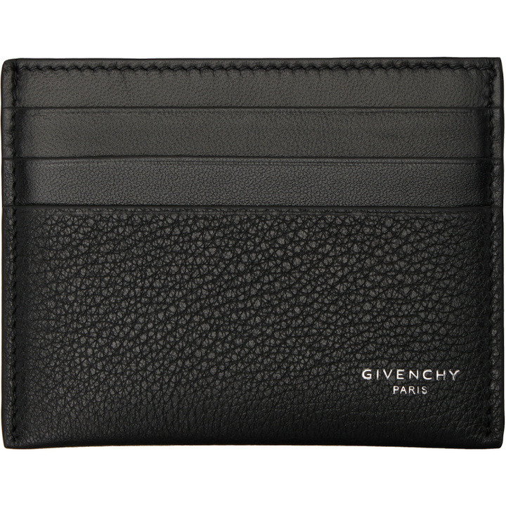 Photo: Givenchy Black Leather Card Holder