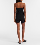 Extreme Cashmere Bummy cotton and cashmere shorts