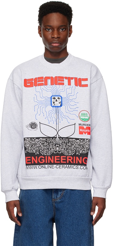 Photo: Online Ceramics Gray GMO Sweatshirt