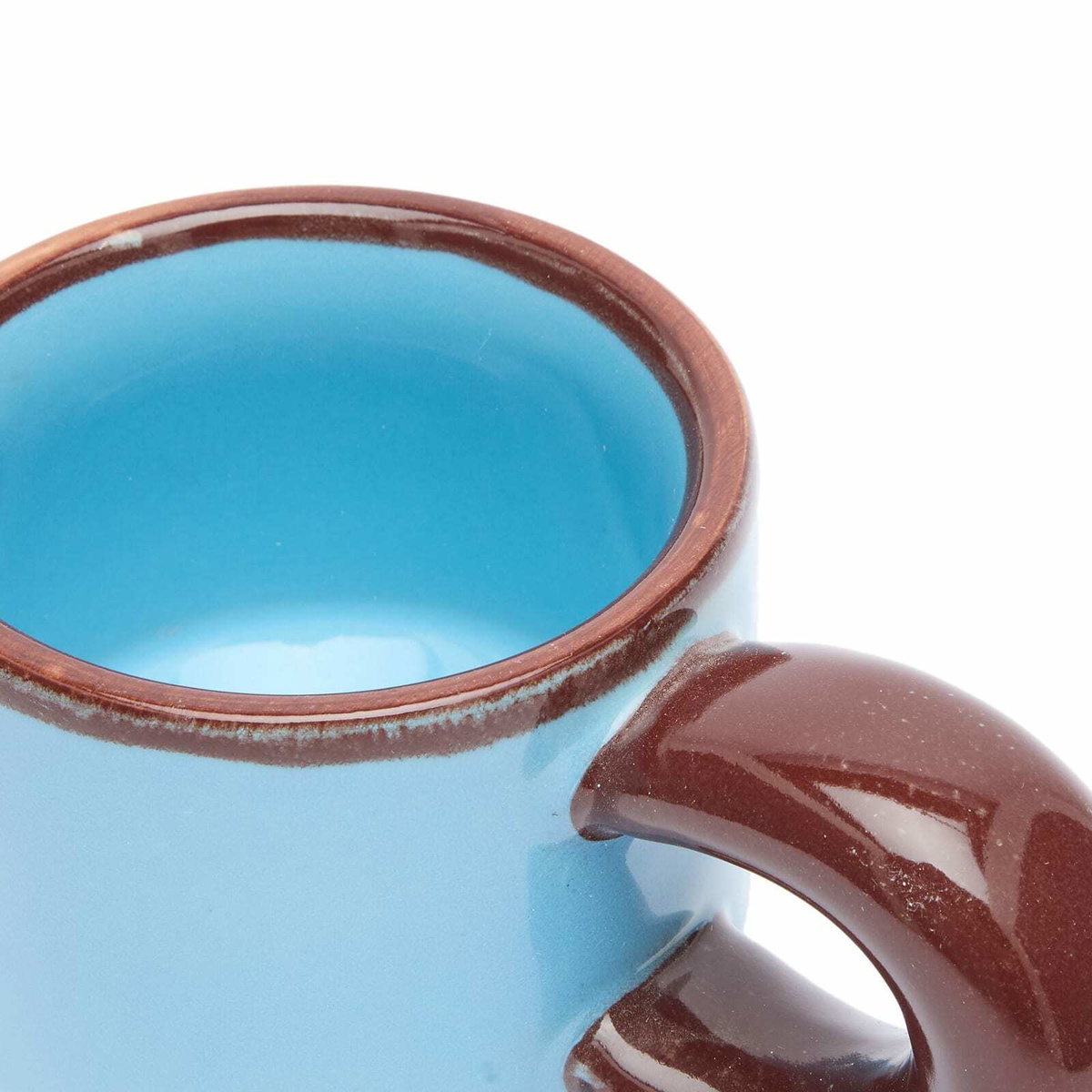 Damson Madder Women's Chubby Coffee Cup in Blue 