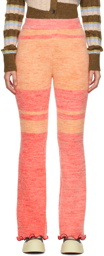 Andersson Bell Red & Orange Senya Lounge Pants