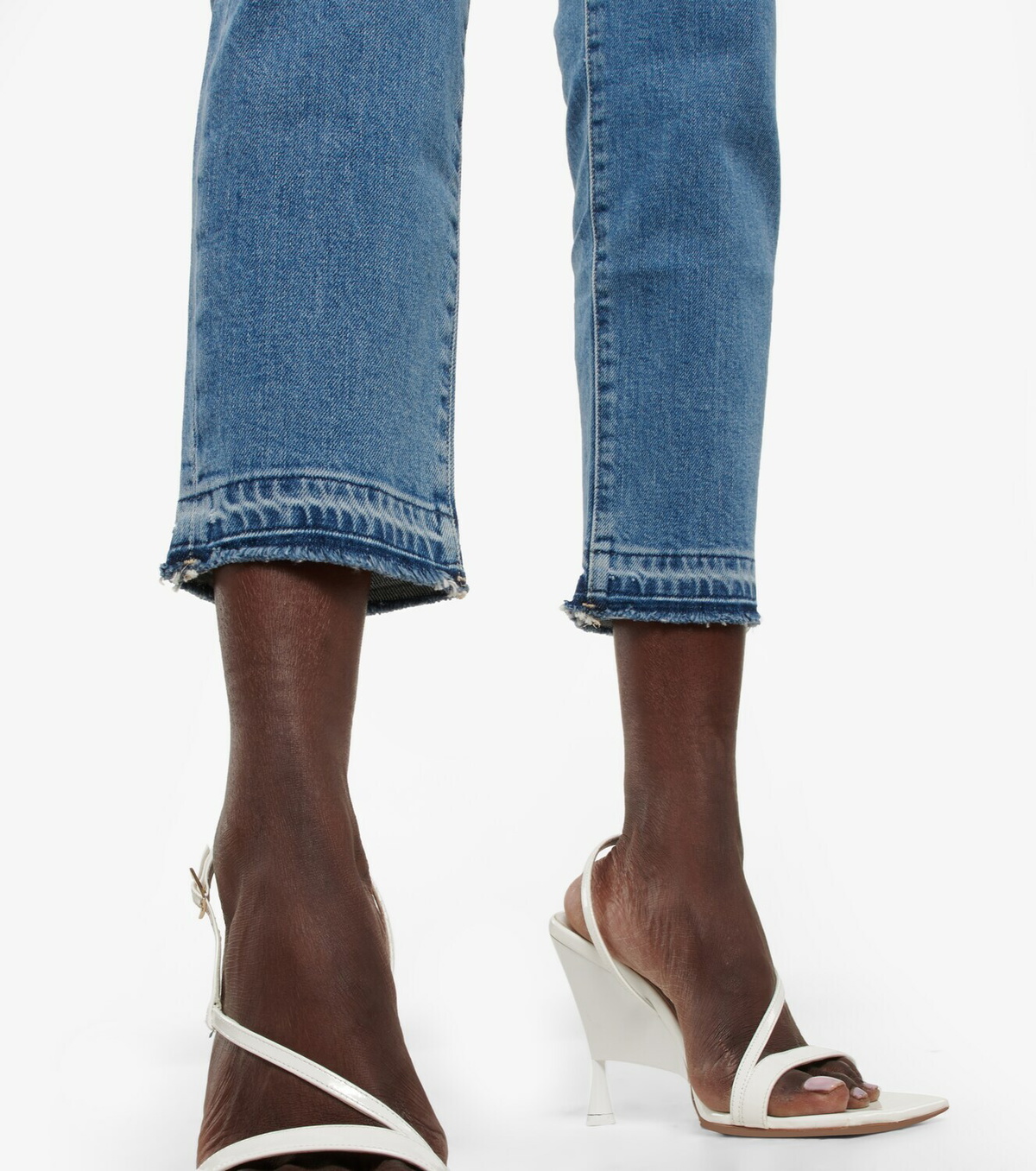 3x1 N.Y.C. Mid-rise slim cropped jeans