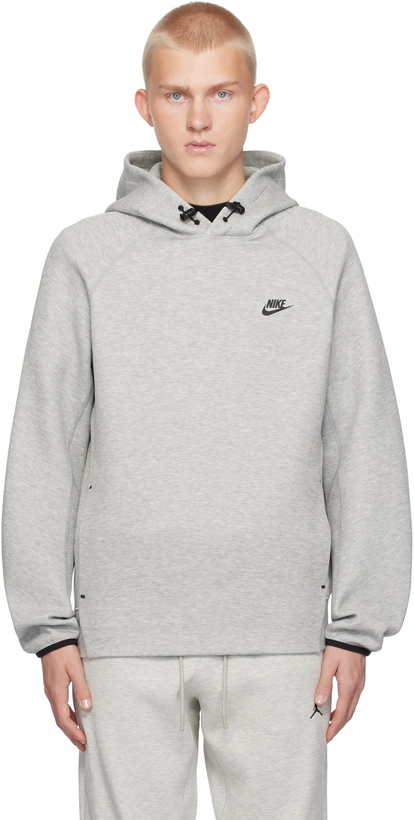 Photo: Nike Gray Sportswear Tech Fleece Hoodie