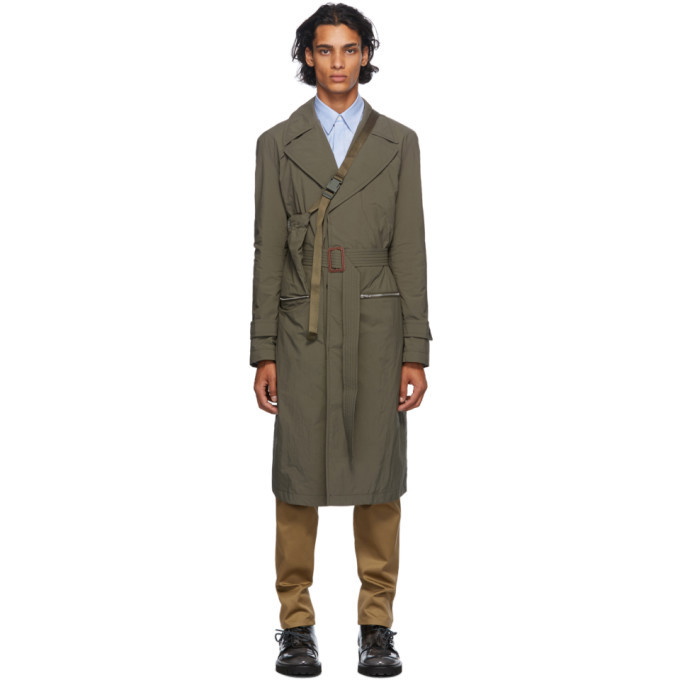 Photo: Maison Margiela Green Recycled Packable Trench Coat