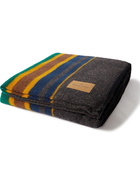 Pendleton - Yakima Striped Virgin Wool and Cotton-Blend Throw