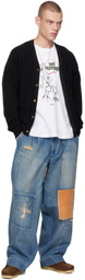 kolor Black Studded Cardigan