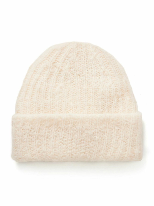 Photo: Guest In Residence - Cloud Ribbed Merino Wool-Blend Beanie