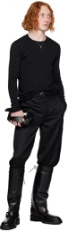 Ann Demeulemeester Black Greg Long Sleeve T-Shirt