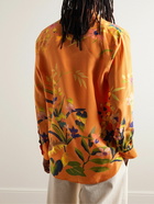 Etro - Printed Silk Shirt - Orange