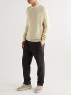 Rag & Bone - Future Staples Dexter Ribbed Organic Cotton Sweater - Neutrals