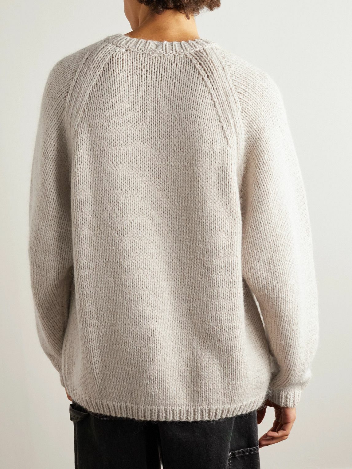 Applied Art Forms - EM1-2 Wool-Blend Sweater - Neutrals