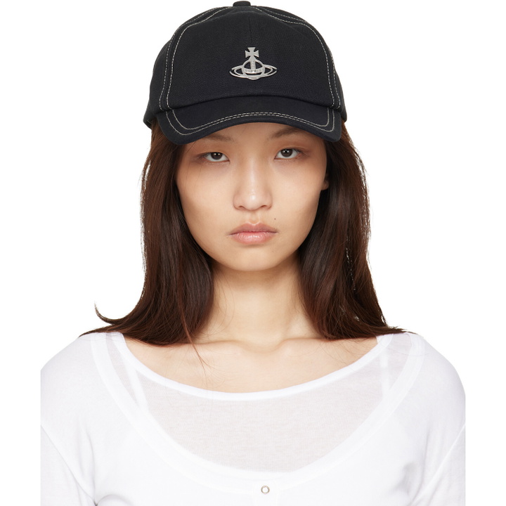 Photo: Vivienne Westwood Black Edgewear Cotton Cap