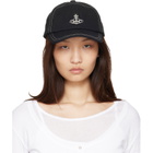 Vivienne Westwood Black Edgewear Cotton Cap