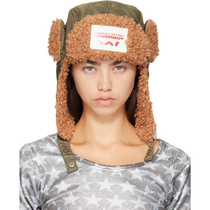 Photo: Charles Jeffrey LOVERBOY Khaki Trapper Hat