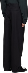 Still Kelly Black Pleated Trousers
