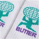 Butter Goods Men's Terrain Sock in White