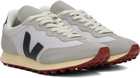VEJA Gray & Black Rio Branco Alveomesh Sneakers