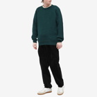 John Smedley Men's Upson Ribbed Crew Knit in Forest