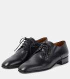 The Row Kay leather Oxford shoes