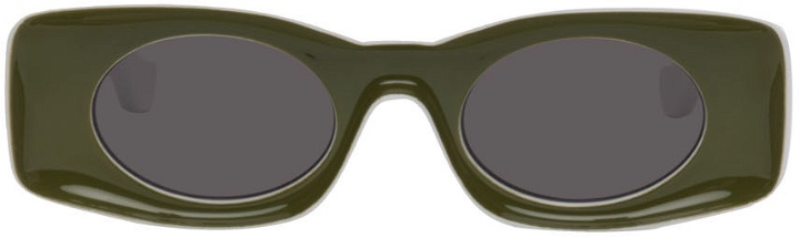 Photo: LOEWE Green & White Paula's Ibiza Original Sunglasses