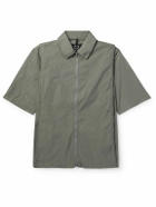 SAIF UD DEEN - Panelled Shell Shirt - Green