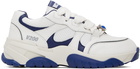 Axel Arigato White & Navy Catfish Lo Sneakers