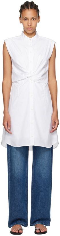 Photo: rag & bone White Louis Minidress