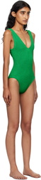 Hunza G Green Sadie Swimsuit