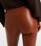Stouls Carolyn leather slim pants