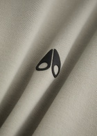 Moose Knuckles Satellite Logo Cotton T-shirt Light Grey