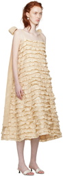 Cawley SSENSE Exclusive Off-White Bells Maxi Dress