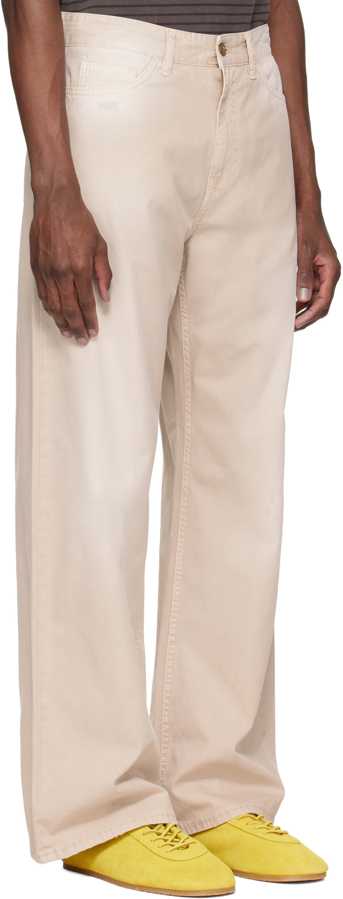 Stockholm (Surfboard) Club Beige Chino Trousers