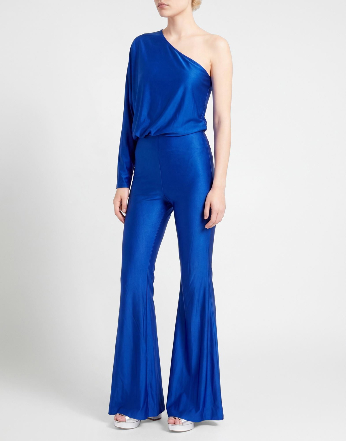 Alexandre Vauthier Womens Jumpsuit Bright in Blue