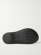 Bottega Veneta - Embossed Rubber Sandals - Black