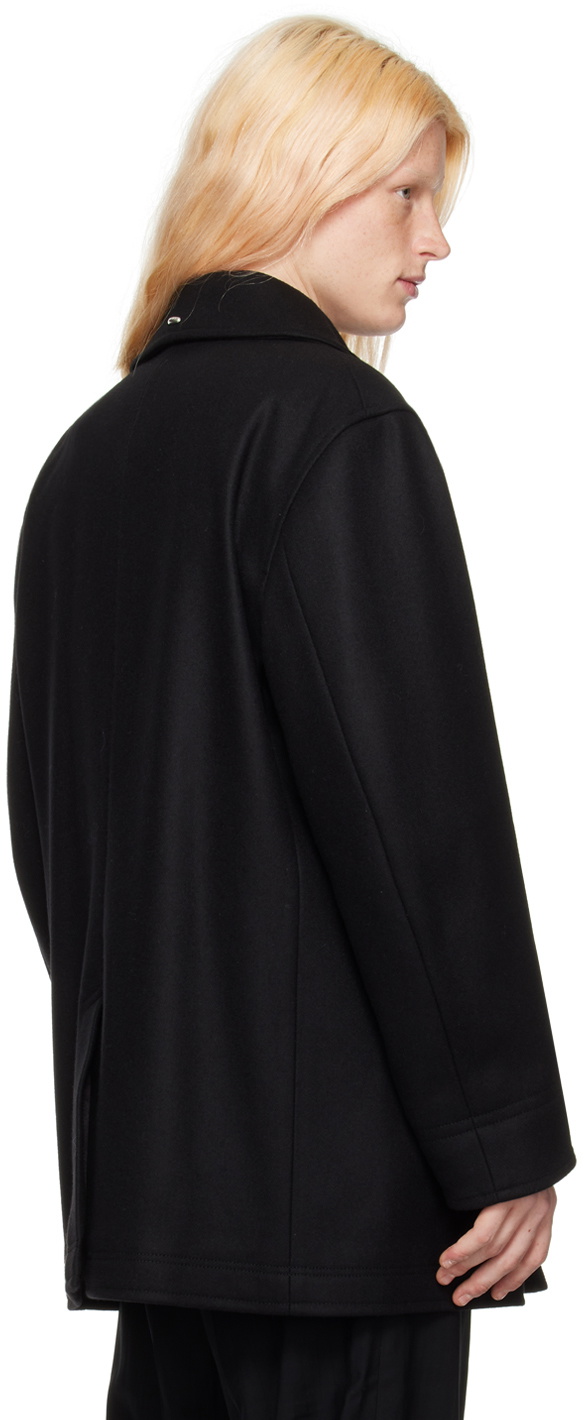 Our Legacy Black Opulent Peacoat Our Legacy