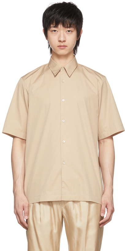 Photo: Dries Van Noten Beige Cotton Shirt