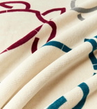 Loro Piana Fish and Turtle cotton terry beach towel