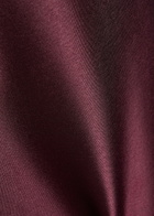 Solace London Tiffany Strapless Faille Gown Aubergine
